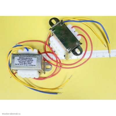 Трансформатор 300mA 9Вх2 5.4VA 41*20 мм