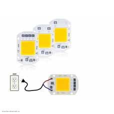 Модуль LED 30w AC U=85-265V; белый холодный 2500Lm; 6500°K; I=140mA