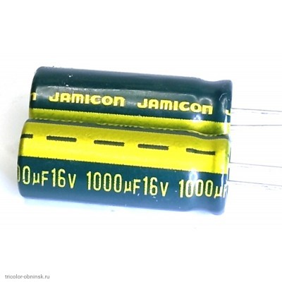 Конденсатор Jamicon  1000мкФ   16В (8x20) WL