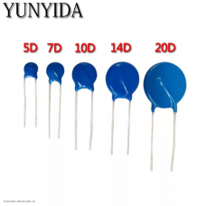 Варистор 07K391 (S07K250) ( 390v ~250v =320v Uсраб 650v)