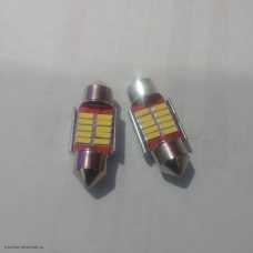 L381 Лампа в плафон 4014-10SMD-31mm D=12,5mm с радиатором