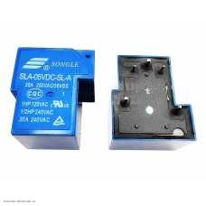 Реле 5pin SLA-05VDC-SL-A 30A