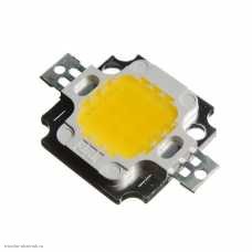 Модуль LED 10w DC U=9-11V; белый холодный 900Lm; 6000-6500°K; 120°; I=0,9A