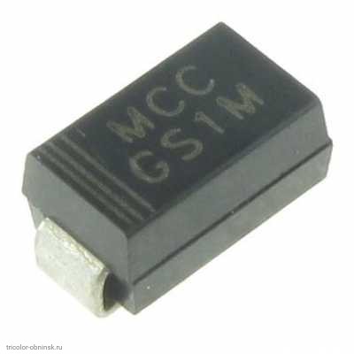 Диод smd S1M   (GS1M)   1a 1000v (M7)