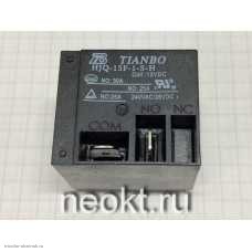 Реле TIANBO HJQ-15F-1-S-H 012 VDC 30А