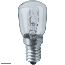 Лампа накаливания E14 15Вт 220В волфрамовая колба Т25 (холодильники, ночники и др.) FAVOR