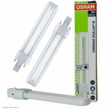 Лампа Osram люминесцентная G23 (2p) 9Вт 4000К 720лм 220В LEDVANCE