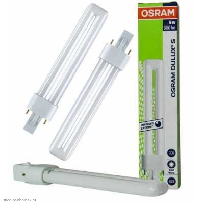 Лампа Osram люминесцентная G23 (2p)   9Вт 4000К 720лм 220В LEDVANCE