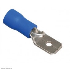 КПИ штекер 6.3мм (1.5-2.5мм2 синий)