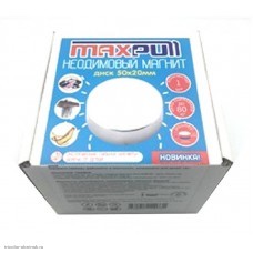 Неодимовый магнит диск 50х20 мм, MaxPull
