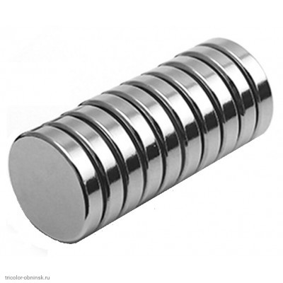 Неодимовый магнит диск 25х 5 мм