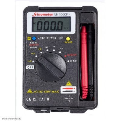 Мультиметр-автомат компактный NB4000P/4 (3999/емкость/частота)
