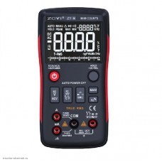 Мультиметр-автомат ZT-X (9999/инверсный дисплей/TrueRMS/емкость/частота/термопара/NCV)