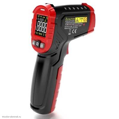 Пирометр HT641B+ (-50-+600 град 12:1) инверсный дисплей