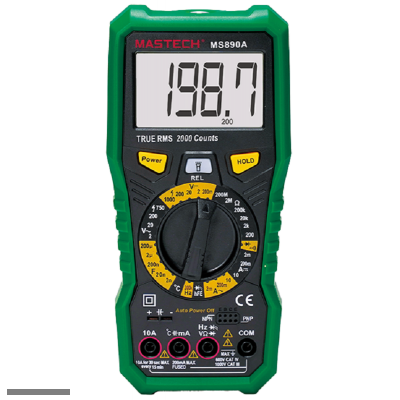 Мультиметр цифр. MS890A Mastech,+ ёмкость,частота, термопара, фонарик