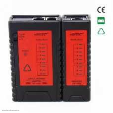 Кабельный тестер NF-468 (RJ45, RJ11, RJ12)