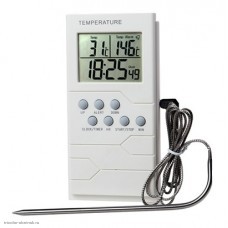 Термометр TP-800 с таймером (лабораторный/кухонный 300C)