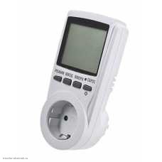 Ваттметр Robiton PM-3 (мощность/тарификация (день-ночь) /напряжение/частота)