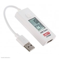 UT658B портативный USB-тестер для измерения напряжения, тока и емкости аккумуляторов через порт USB
