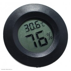 Термогигрометр врезной круглый температура- влажность (посадочный размер d=42мм) 1хAG13
