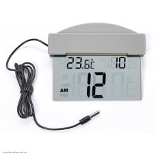 Термометр TM-1008BR (1 дисплей/комнатно-уличный/память MAX-MIN/липучка)