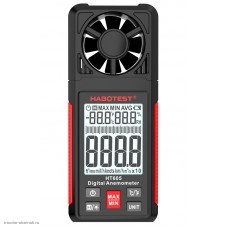 Анемометр HT605 измеритель скорости ветра температуры и влажности