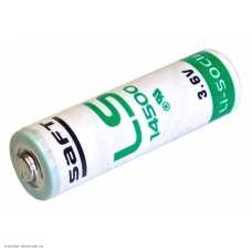 Элемент литиевый 14500 R6 SAFT LS14500 LiSOCI2 3.6V без выводов