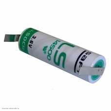 Элемент литиевый 14500 R6 SAFT LS14500 CNR LiSOCI2 3.6V с выводами