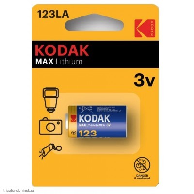Элемент CR123A Kodak