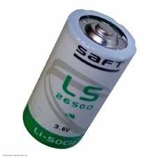 Элемент литиевый 26500 SAFT LS26500 LiSOCI2 3.6V