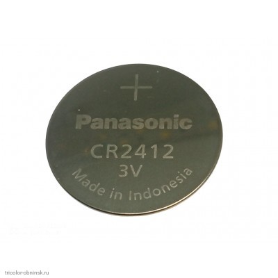 Элемент Panasonic CR2412 (литиевый)