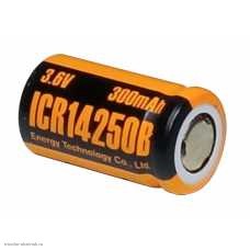 Аккумулятор Li-Ion 14250 ET ICR14250B (1/2R6) 300mAh 3.6V