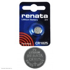 Элемент Renata CR1025 (литиевый)