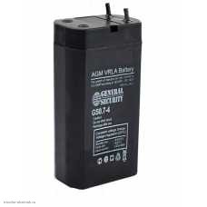 Аккумулятор 4В 0.7Ач (22x34x62) GS Robiton