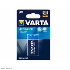 Элемент Varta "Крона" (алкалиновый) 4922 LONGLIFE Power 9V