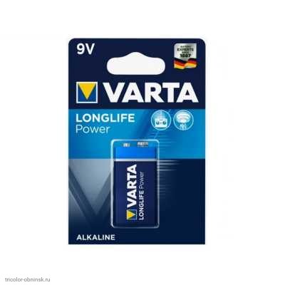Элемент Varta "Крона" (алкалиновый) 4922 LONGLIFE Power 9V