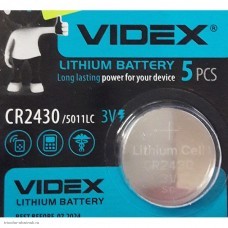 Элемент Videx CR2430 (литиевый)