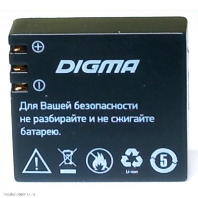 Аккумулятор Li-Ion Digma DC-L1 3.7V 900mAh