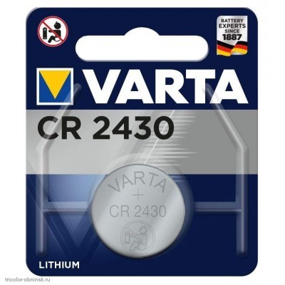 Элемент Varta CR2430 (литиевый)
