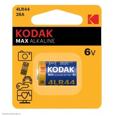 Элемент 476A (4LR44) (2CR11108, PX28L, 28L, V28PXL) Kodak