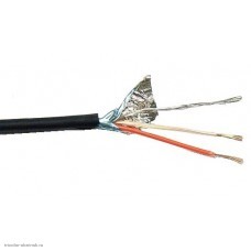 Микрофонный кабель LCM-18 (3.0 мм/2 жилы/2 экран/черный)