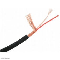 Микрофонный кабель LCM-10 BK (6.5мм/2 жилы/1 экран/черный)