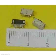 Кнопка тактовая smd 6х3х3,5 мм угловая L