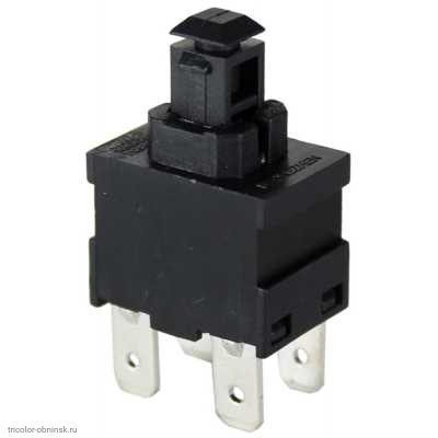 Кнопка ON-OFF 4pin SC-7097 П с фиксацией 16A 250V для пылесоса