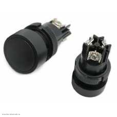 Кнопка М22 на 2 положения перекидной 3 pin 250V 0.3А без подсветки черный