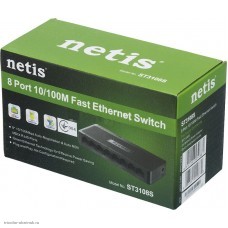 Коммутатор 8 портов Netis ST3108S (100Мбит/с)