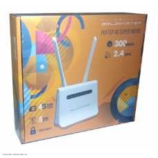 Роутер со встроенным модемом GM Super Micro 3G/4G /две антенны на 5Db cat.4/ FIX BAND/ TTL