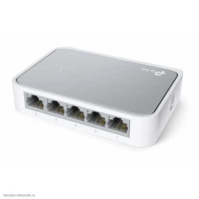 Коммутатор 5 портов TP-Link TL-SF1005D (100Мбит/с)