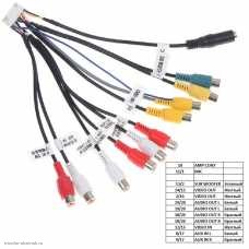 ANDROID разъем SPH 2.0 20pin переходник -> 10 RCA+3.5 гнездо для микрофона