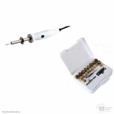 Выжигатель с насадками в кейсе 220V REXANT
